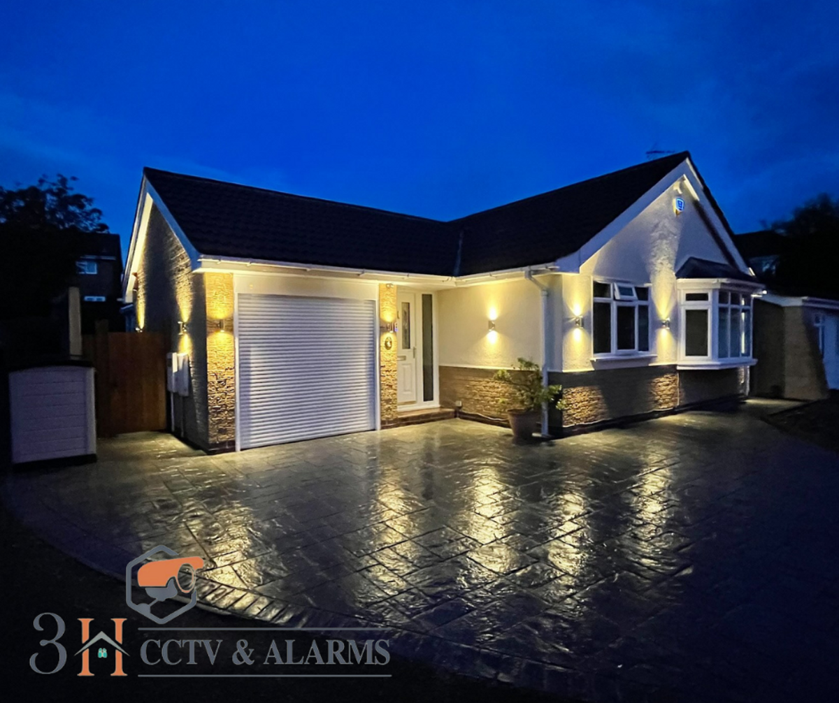 Alarm system and security lighting installation in Mickleover Derbyshire