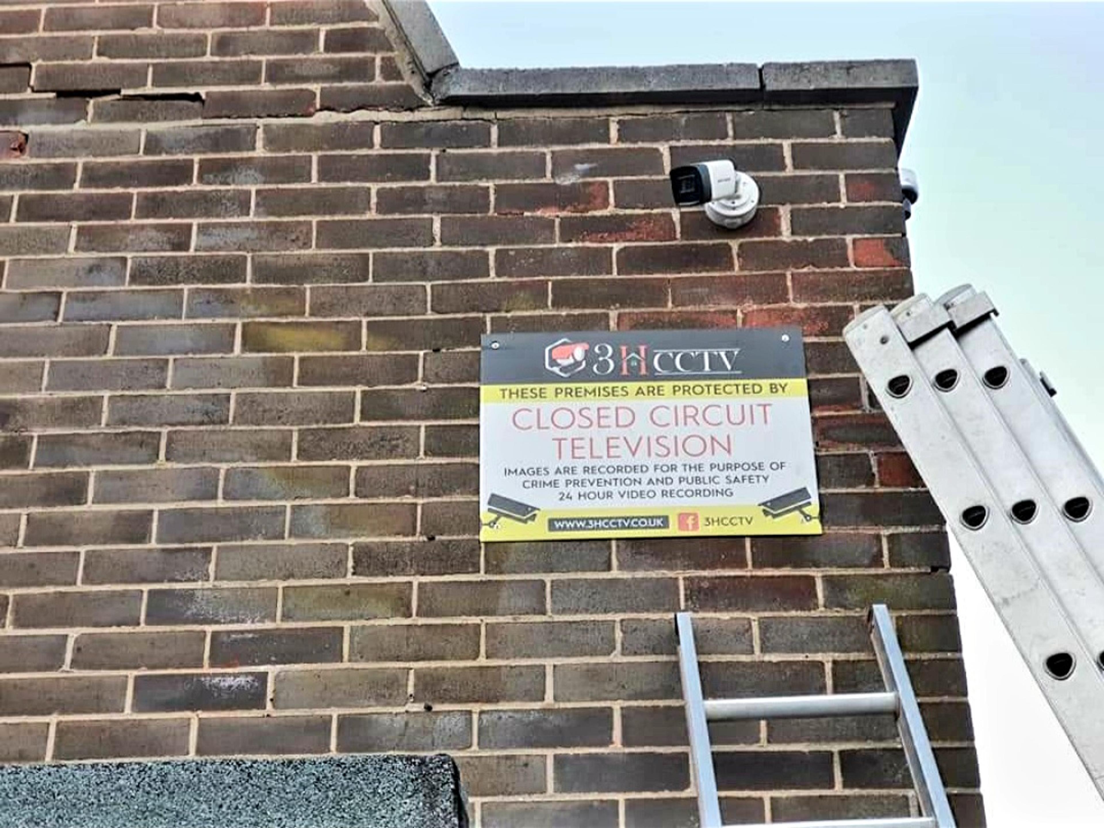 CCTV Installation & Electrical work carried out for a business in Claycross, Chesterfield