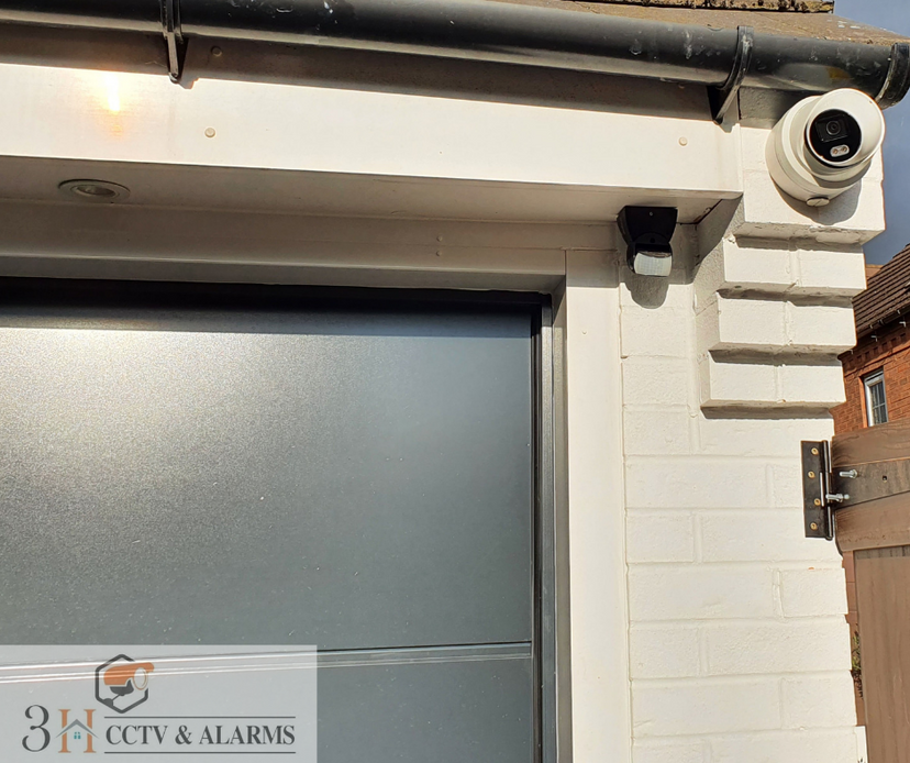 Hikvision IP camera installed at Hucknall residential property